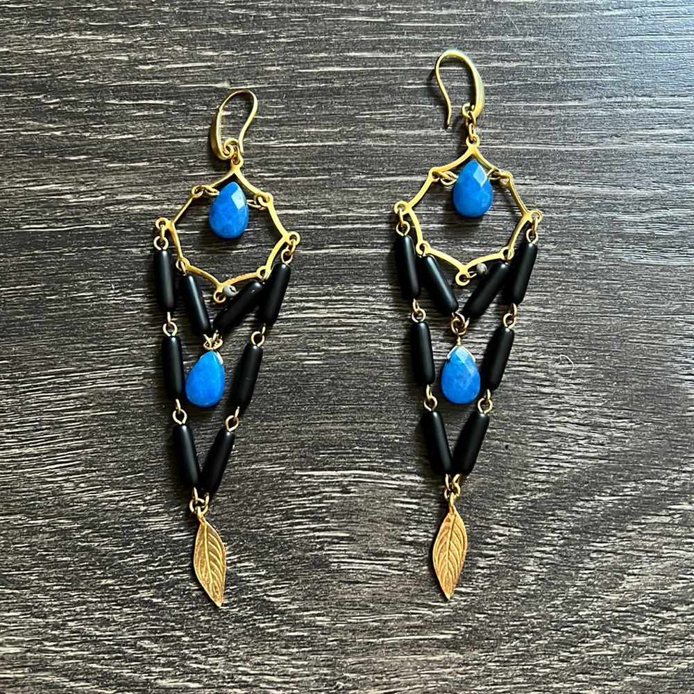 Layered Drop Earrings